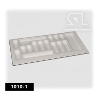 лоток д/стол. приборов в базу 1000мм (970х490),белый глянец